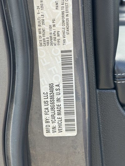 2025 Jeep Grand Cherokee L Limited