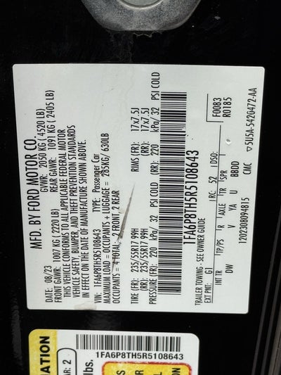 2024 Ford Mustang EcoBoost