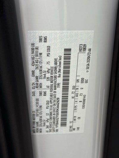 2024 Ford Transit-350 XLT 15 PASSENGER