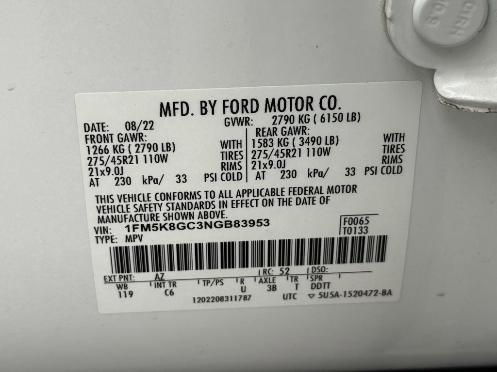 2022 Ford Explorer ST