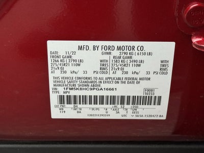 2023 Ford Explorer Platinum