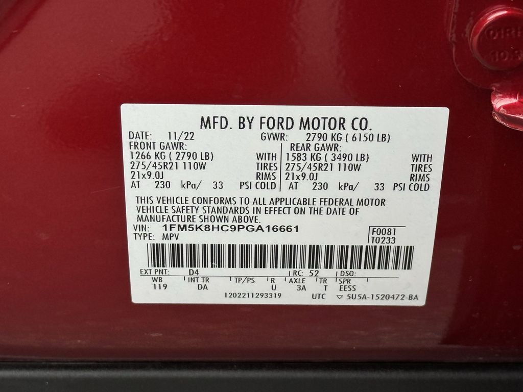 2023 Ford Explorer Platinum