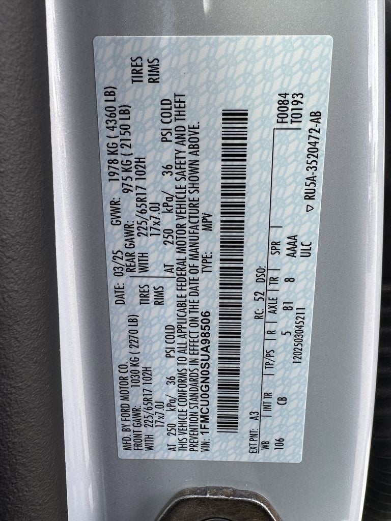 2025 Ford Escape Active