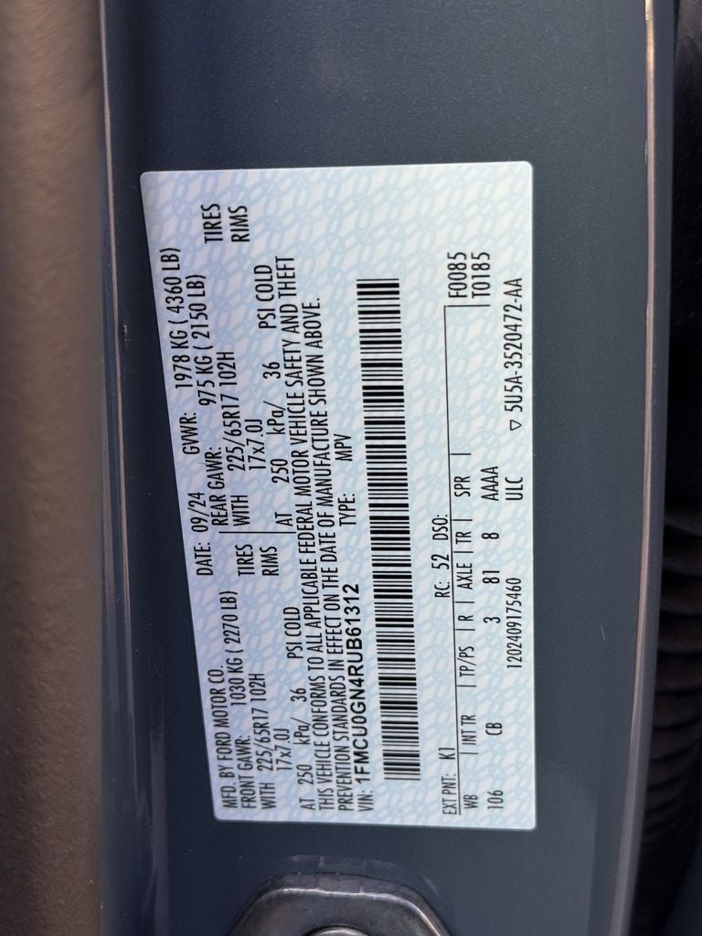 2024 Ford Escape Active