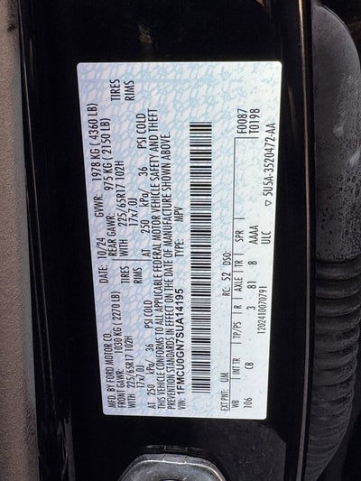 2025 Ford Escape Active