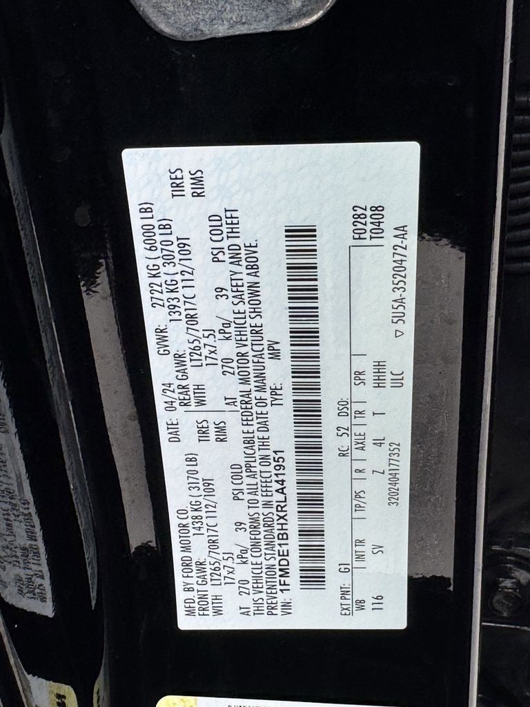 2024 Ford Bronco Black Diamond