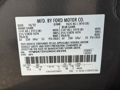 2022 Ford Explorer XLT