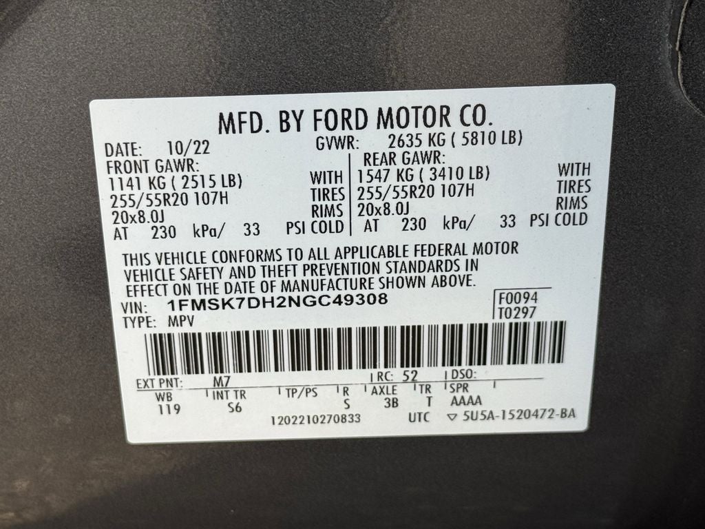 2022 Ford Explorer XLT