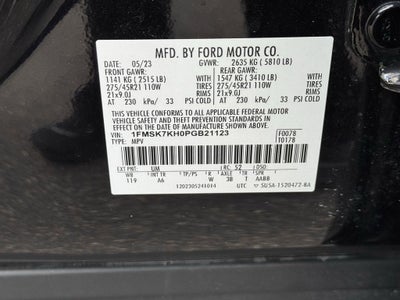 2023 Ford Explorer ST-Line