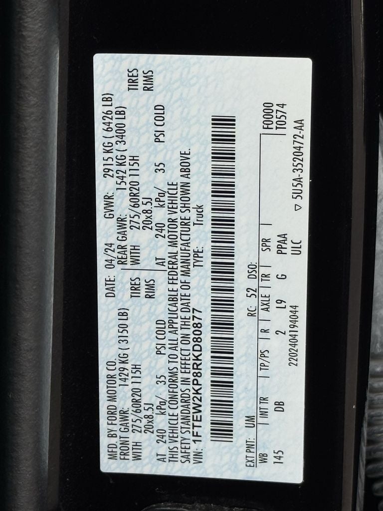2024 Ford F-150 STX