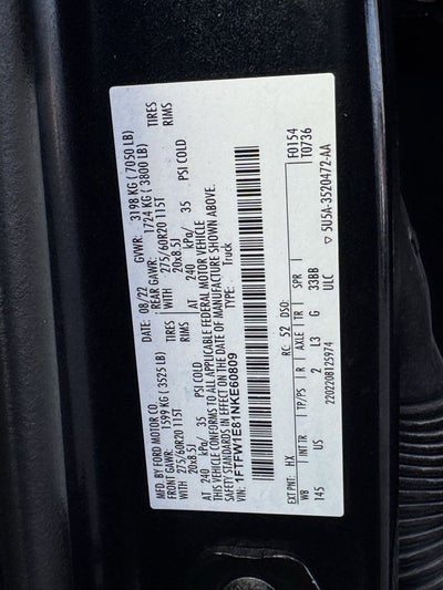 2022 Ford F-150 XLT