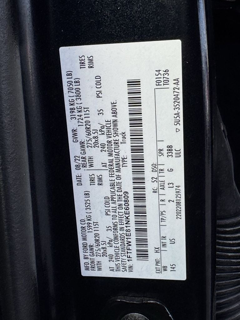 2022 Ford F-150 XLT