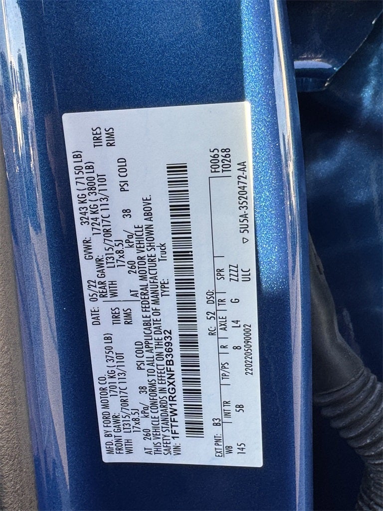 2022 Ford F-150 Raptor