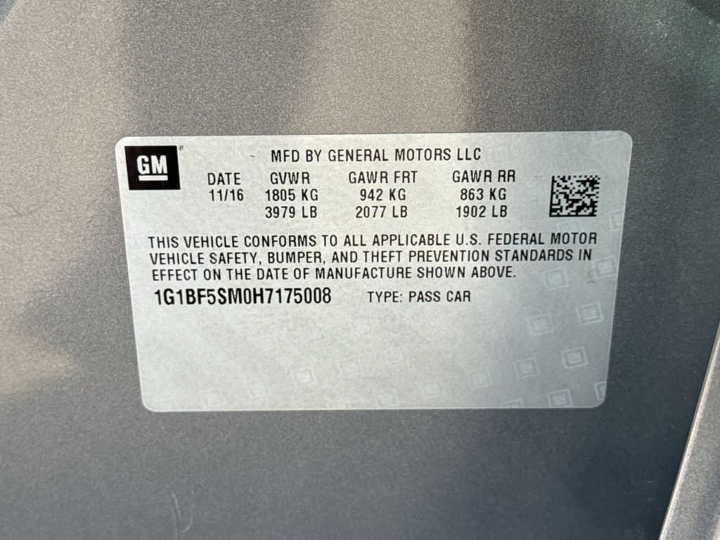 2017 Chevrolet Cruze Premier