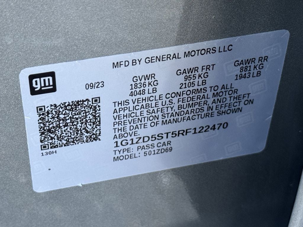 2024 Chevrolet Malibu LT 1LT