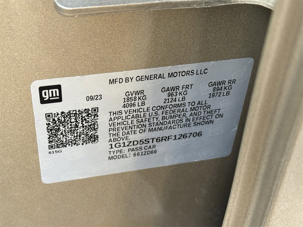 2024 Chevrolet Malibu LT 1LT