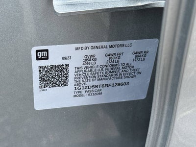 2024 Chevrolet Malibu LT 1LT