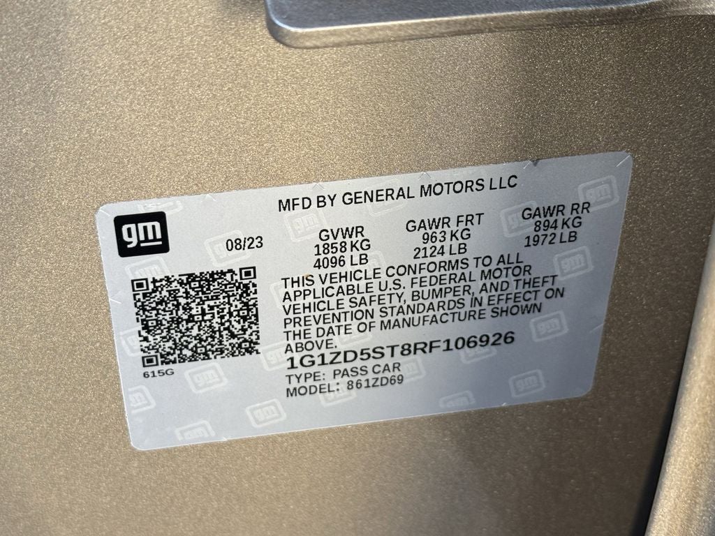 2024 Chevrolet Malibu LT 1LT