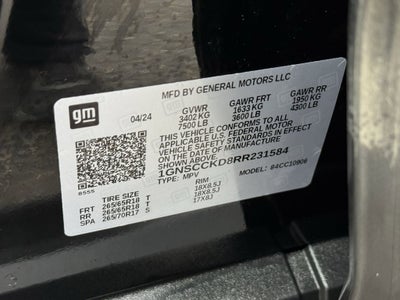 2024 Chevrolet Suburban LT