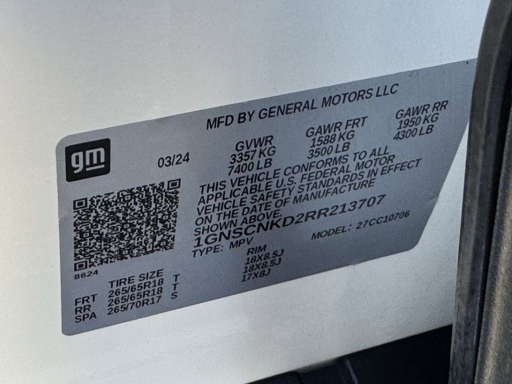 2024 Chevrolet Tahoe LT