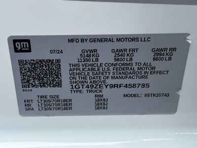 2024 GMC Sierra 2500HD AT4X