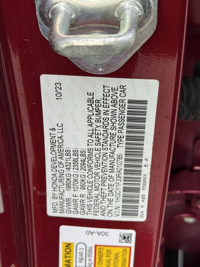 2024 Honda Accord EX