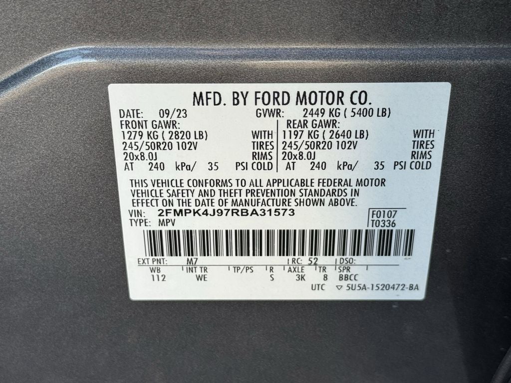 2024 Ford Edge ST Line