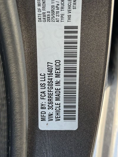 2025 RAM 1500 Big Horn/Lone Star
