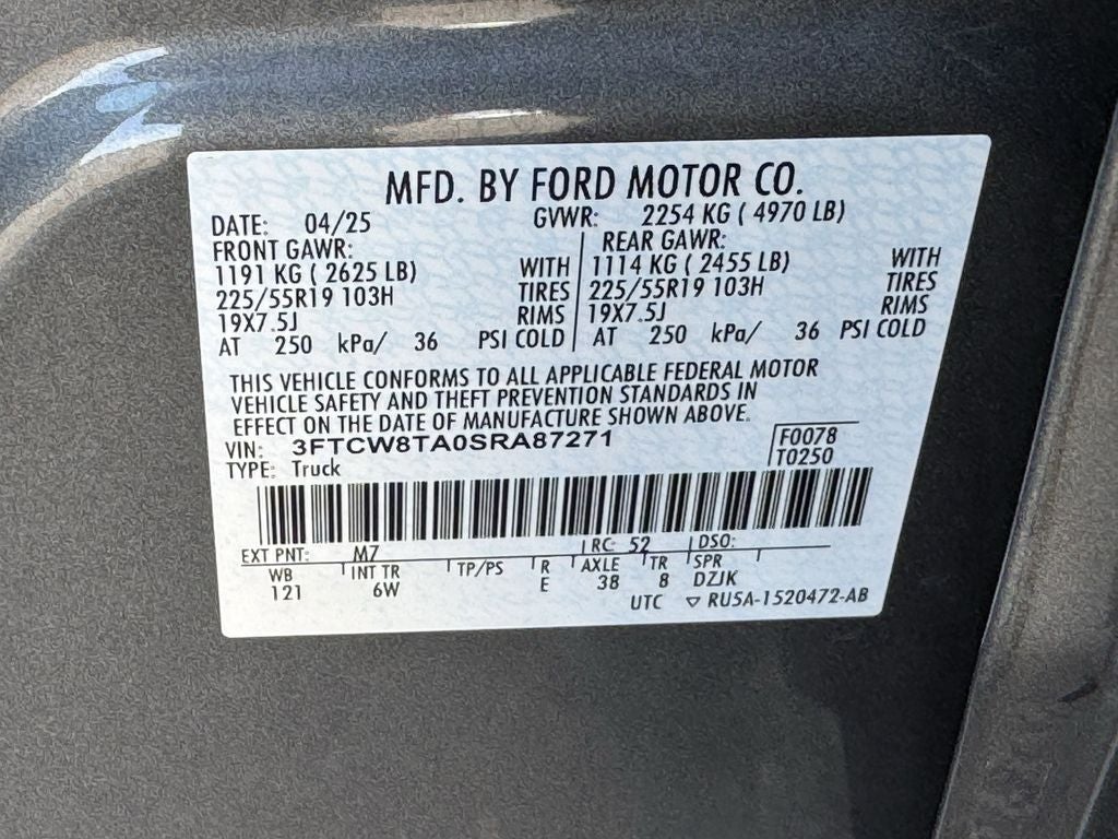 2025 Ford Maverick Lobo Standard