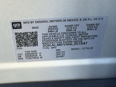 2022 GMC Terrain SLE