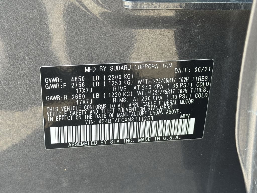 2022 Subaru Outback Premium