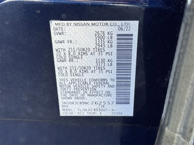 2022 Nissan Pathfinder SL