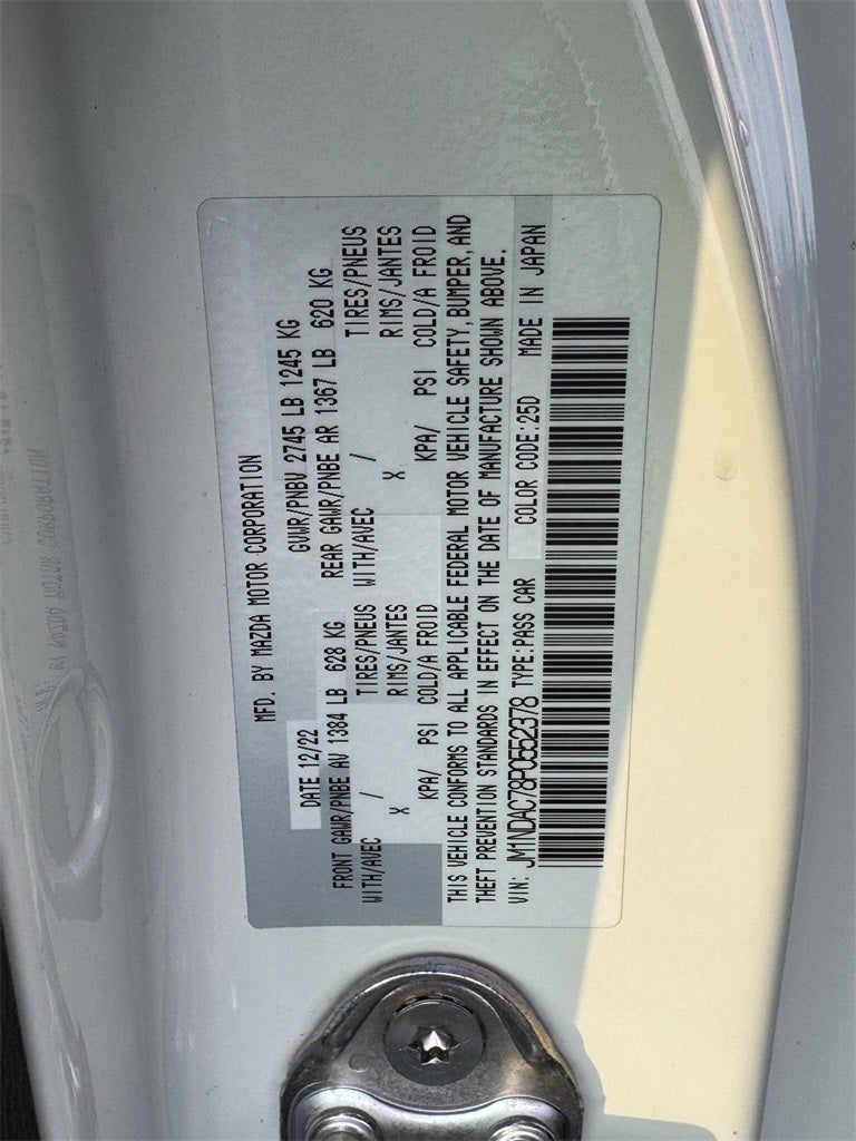 2023 Mazda Mazda MX-5 Miata Club