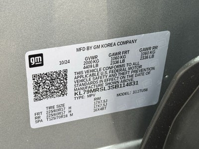 2025 Chevrolet TrailBlazer LT