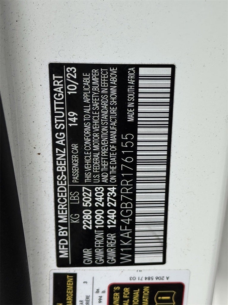 2024 Mercedes-Benz C-Class C 300