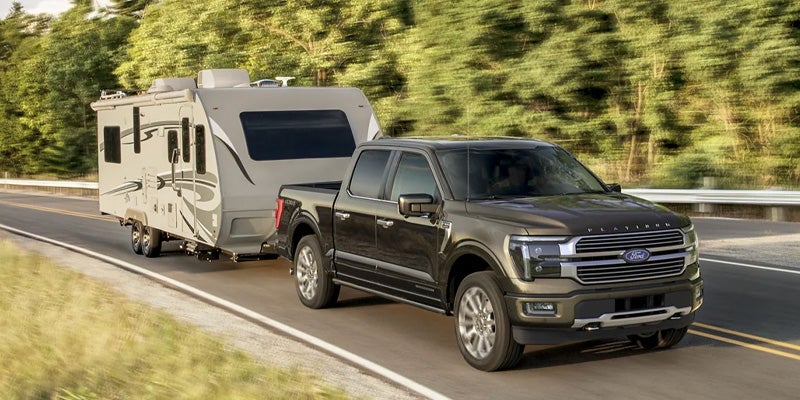 2025 Ford F-150 Towing a Camper Mission, TX