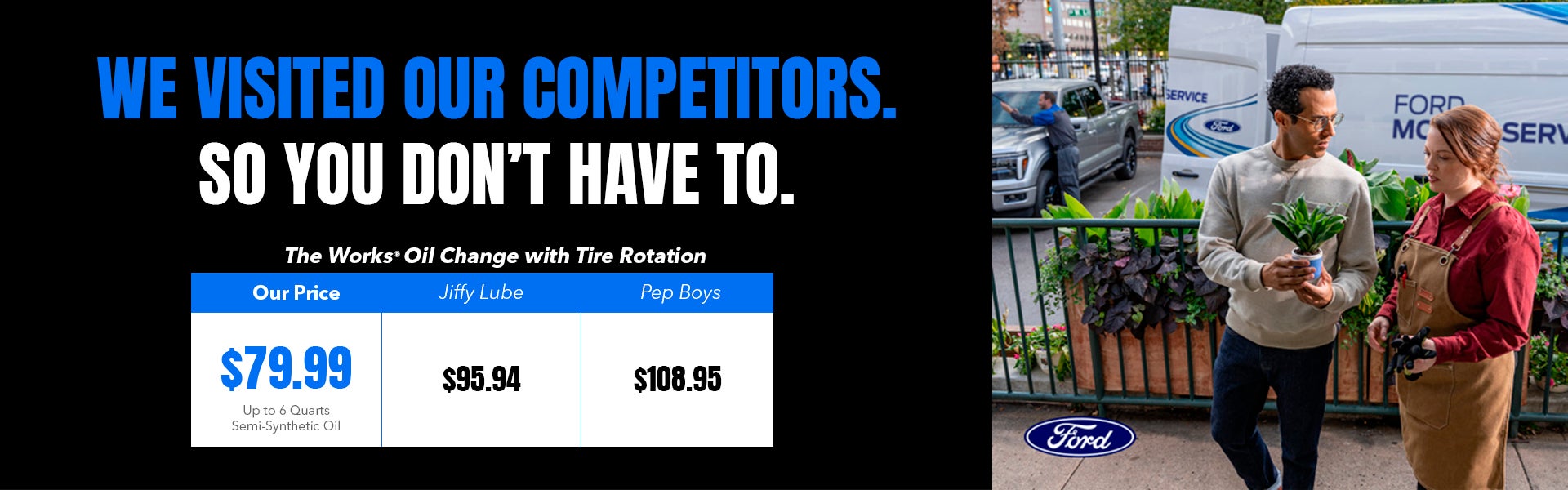 We Visited Our Competitors So You Don't Have To.