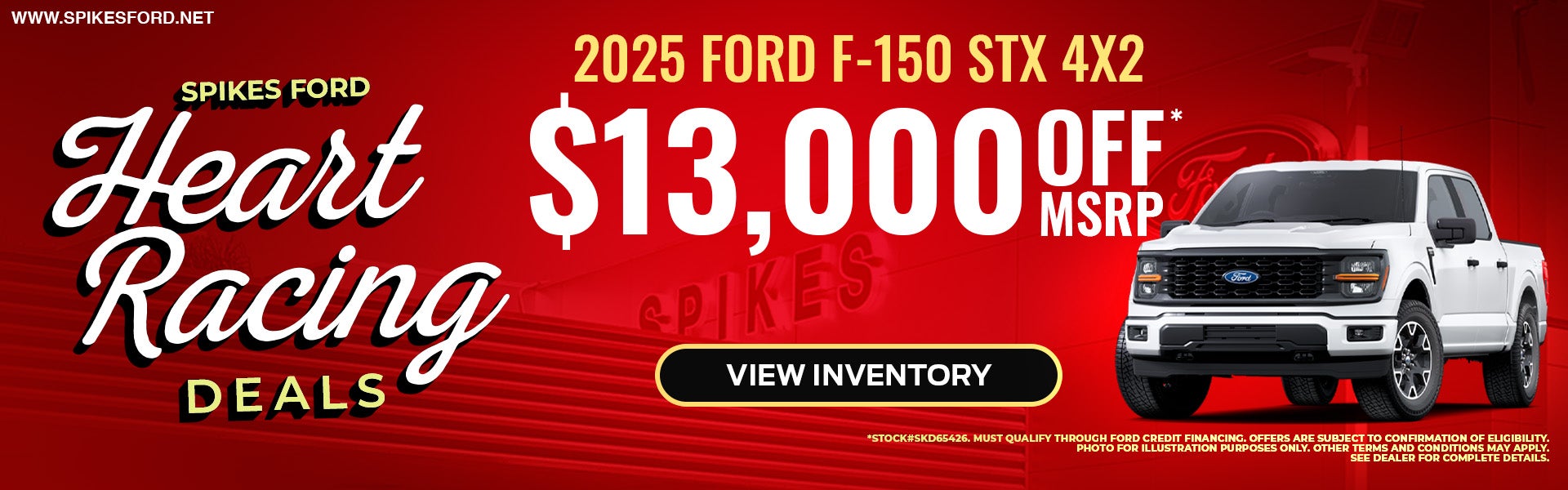Get $13K Off MSRP on 2025 Ford F-150 STX
