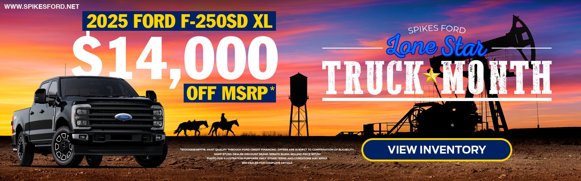 Save big on F-250SD XL during Lone Star Truck Month 