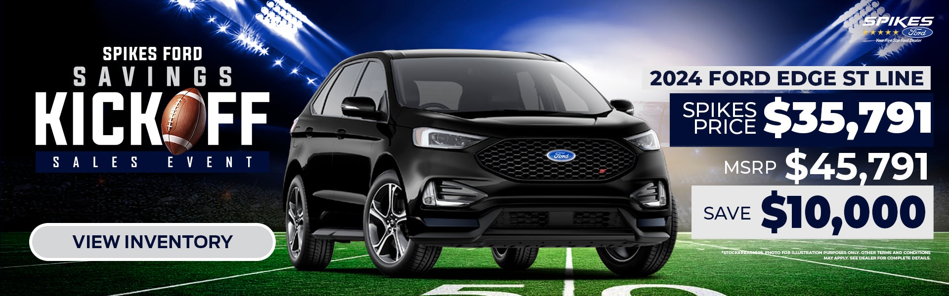 Save $10K Off MSRP on 2024 Ford Edge ST Line Stock#RBA54808
