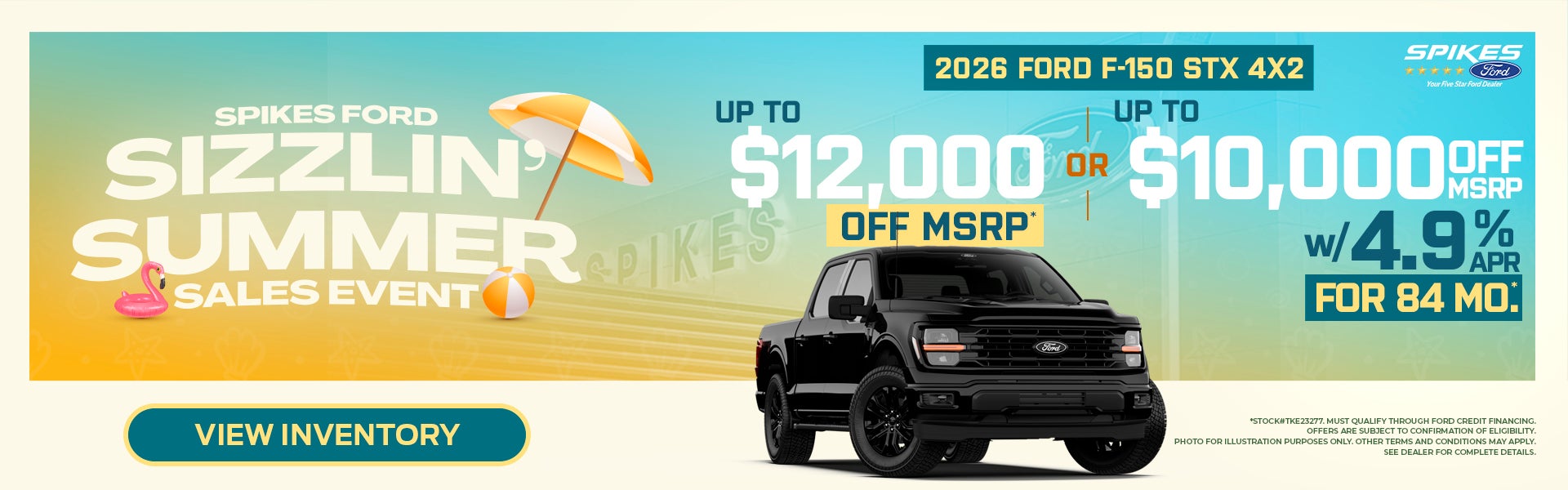 Save up to $12,000 off MSRP on 2026 Ford F-150 STX