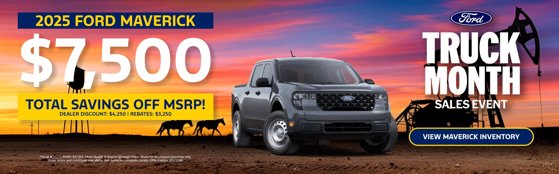 March 2026 Maverick Offer